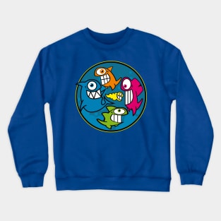 Aquarium tropical fish Crewneck Sweatshirt